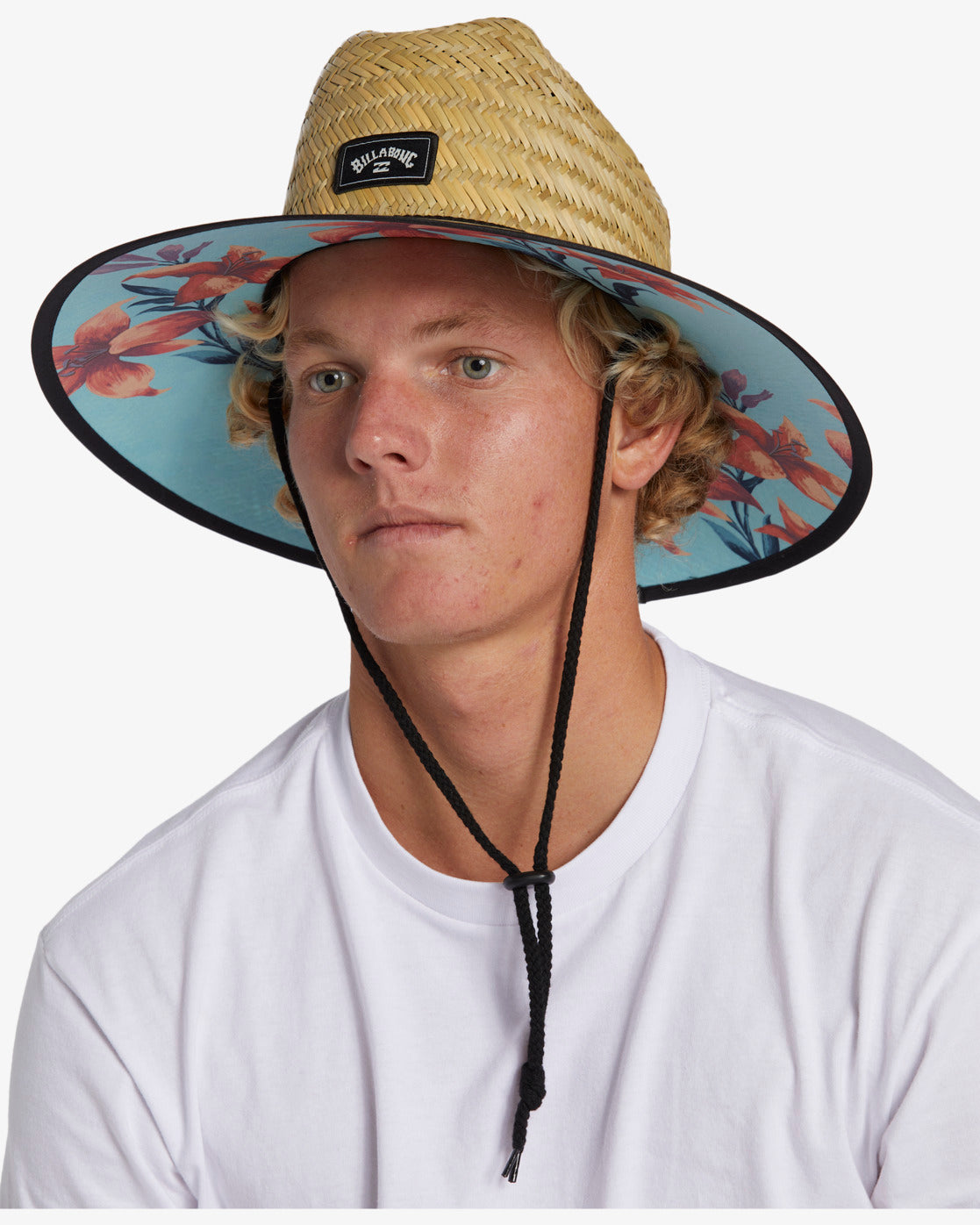 Tides Print Straw Lifeguard Hat - Splash – Billabong