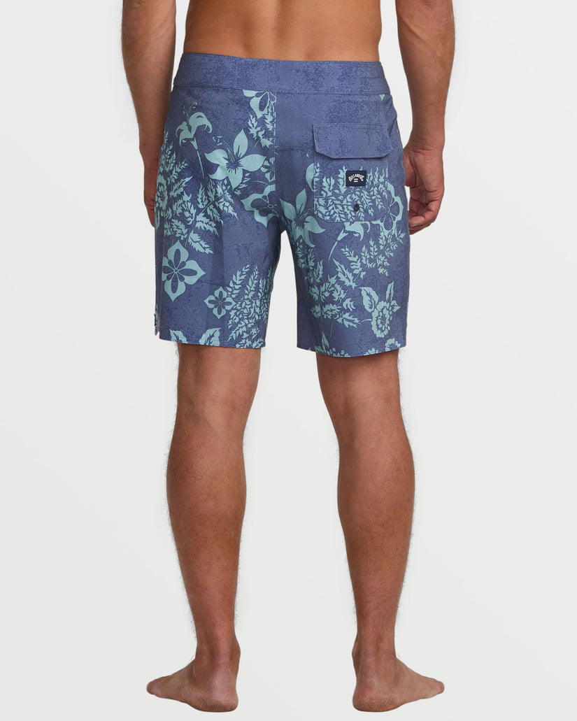 Good Times Pro Performance 17.5" Boardshorts - Blue Fog