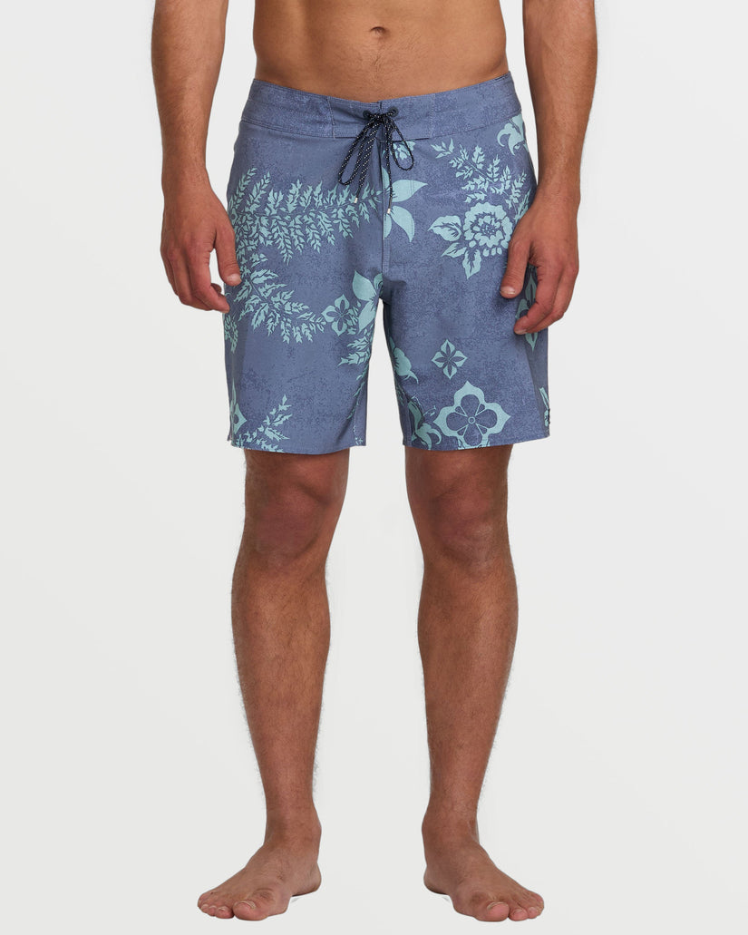 Good Times Pro Performance 17.5" Boardshorts - Blue Fog