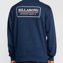 Walled Pullover - Navy