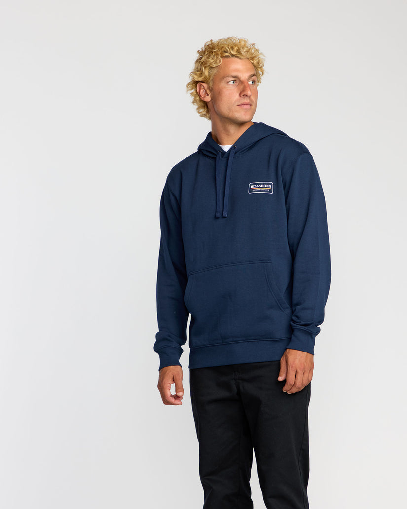 Walled Pullover - Navy