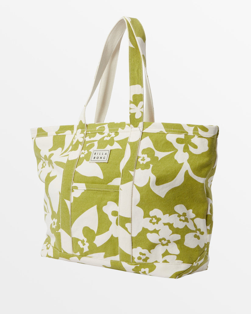 All Day Beach Tote Beach Bag - Moss Joy