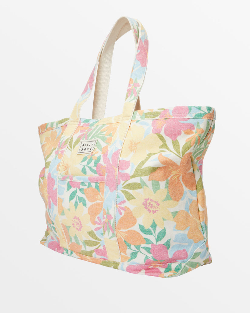 All Day Beach Tote Beach Bag - Tropical Green