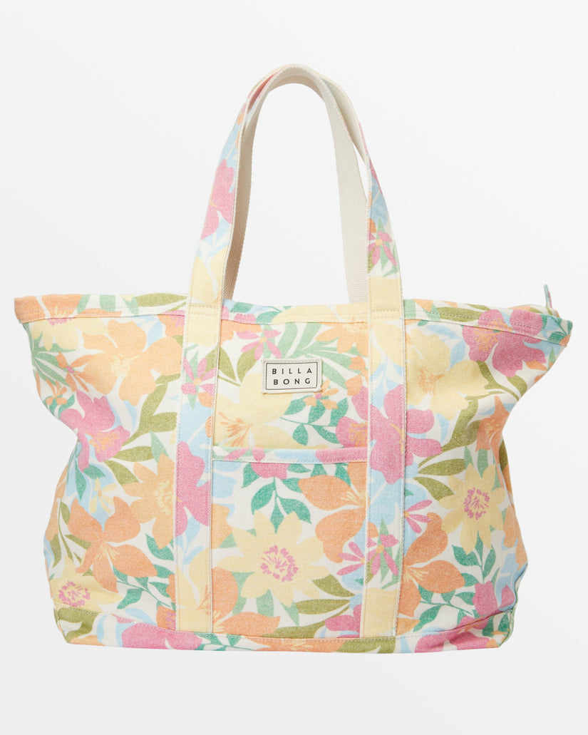 All Day Beach Tote Beach Bag - Tropical Green