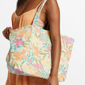 All Day Beach Tote Beach Bag - Tropical Green