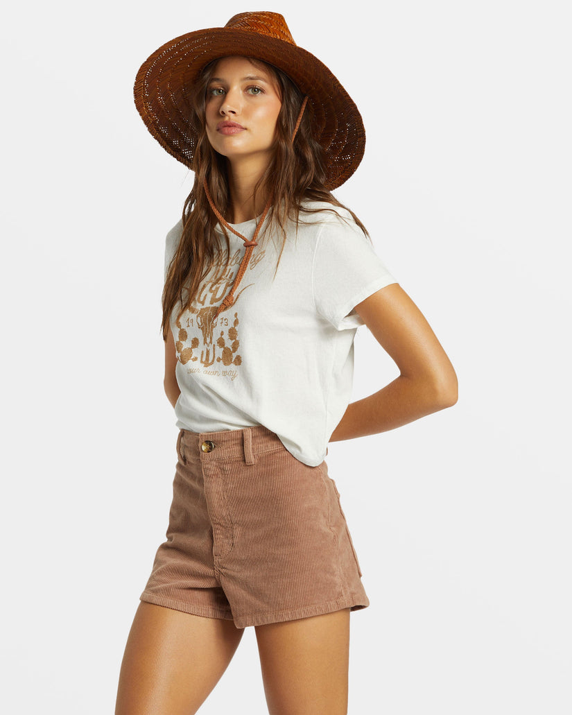 Free Fall Corduroy Shorts - Sweet Earth