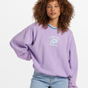 Aloha Kendal Crew Neck Sweatshirt - Tulip