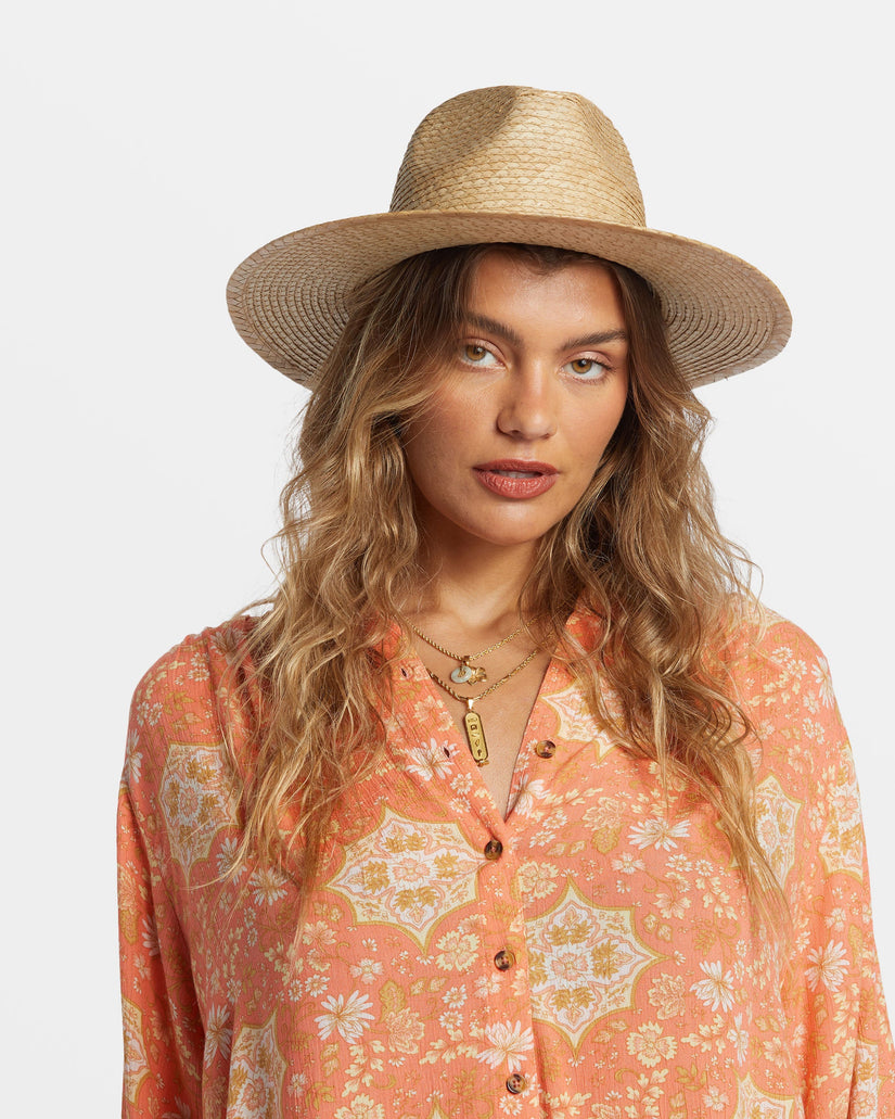 Seafaring Straw Hat - Natural