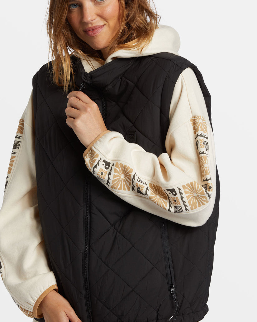 Transport Puffer Jacket - Black