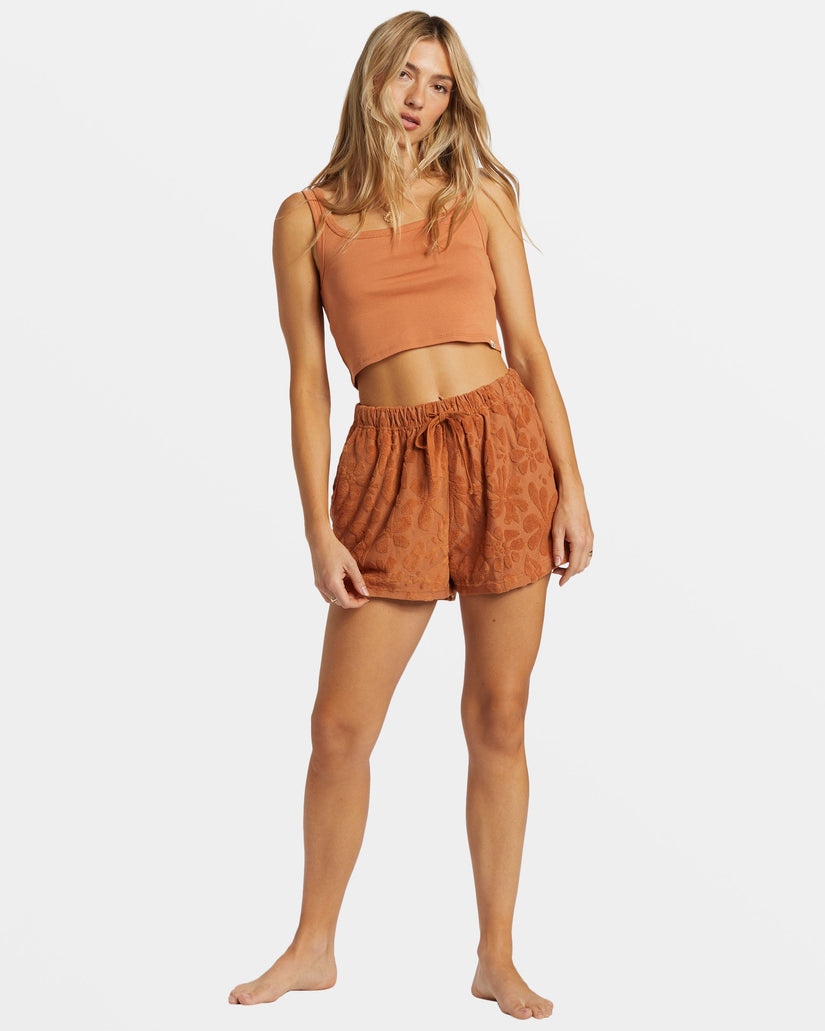 Loosen Up Shorts - Toffee