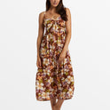 Daybreak Midi Midi Dress - Toasted Coconut