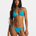 Sol Searcher Multi-Way Triangle Bikini Top - Blue Lagoon