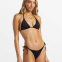 Sol Searcher Multi-Way Triangle Bikini Top - Black Pebble 2