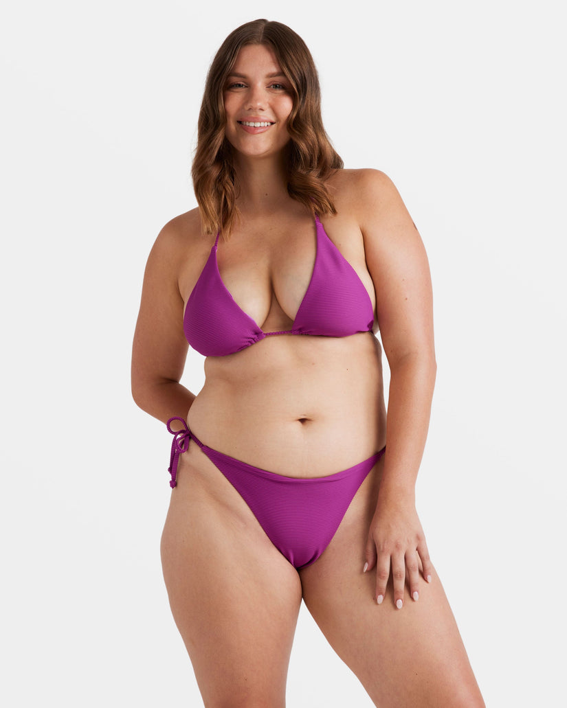 Tanlines Multi Triangle Bikini Top - Berry Bliss