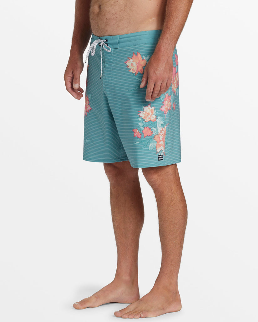 Sundays Lo Tide 19" Boardshorts - Teal