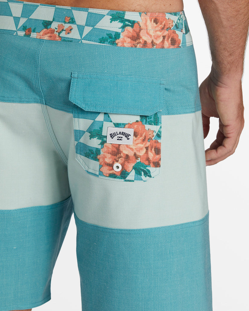 Tribong Pro 18" Boardshorts - Teal