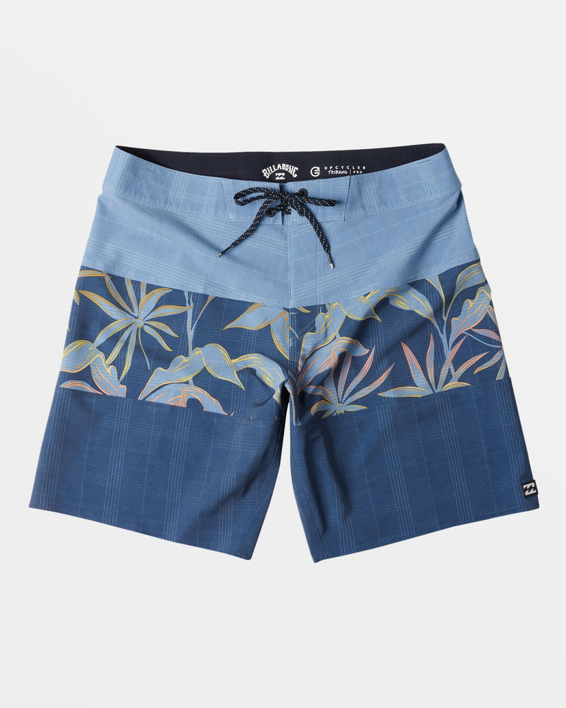 Tribong Pro 18" Boardshorts - Washed Blue