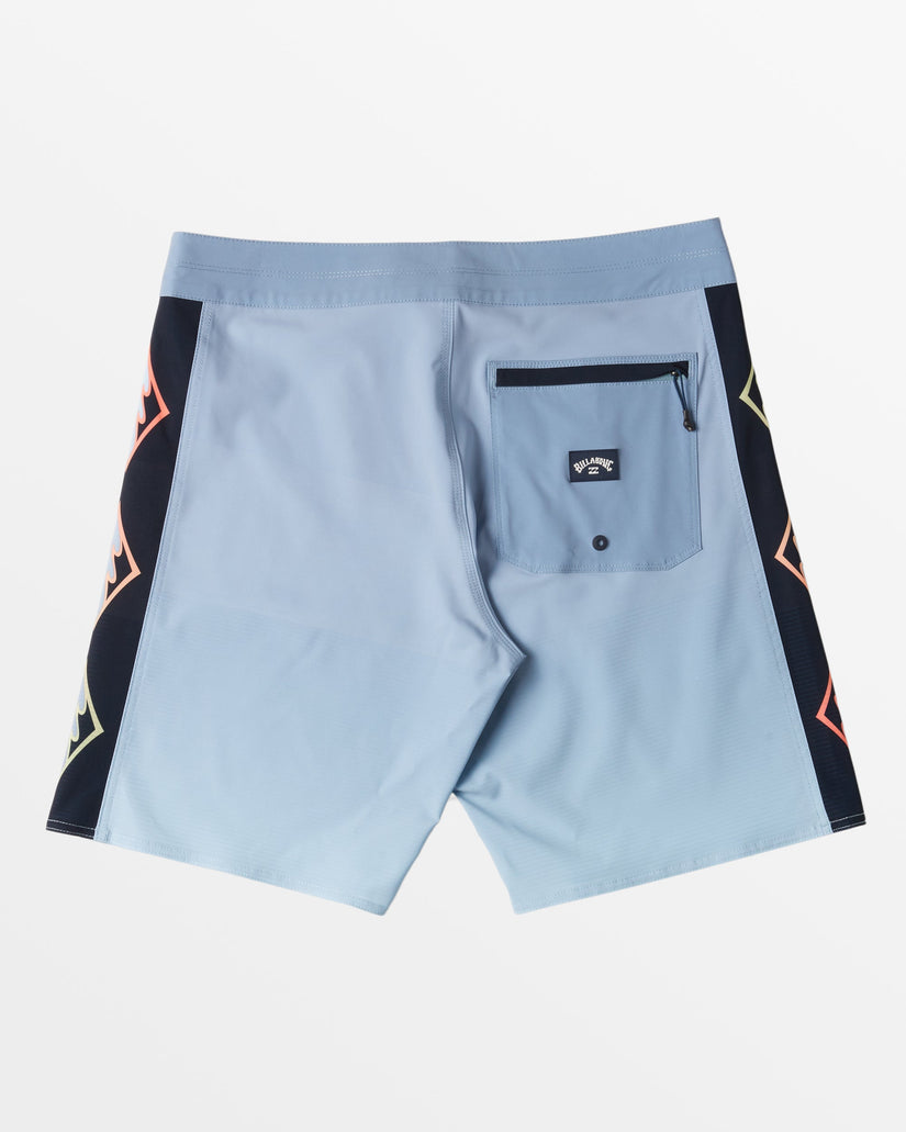 D Bah Airlite 19" Boardshorts - Washed Blue