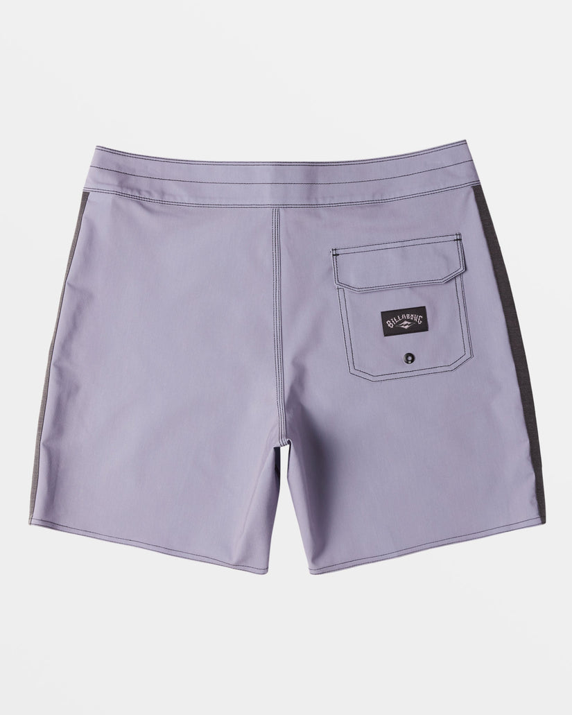 Kirra Pro Performance 17" Boardshorts - Purple Ash