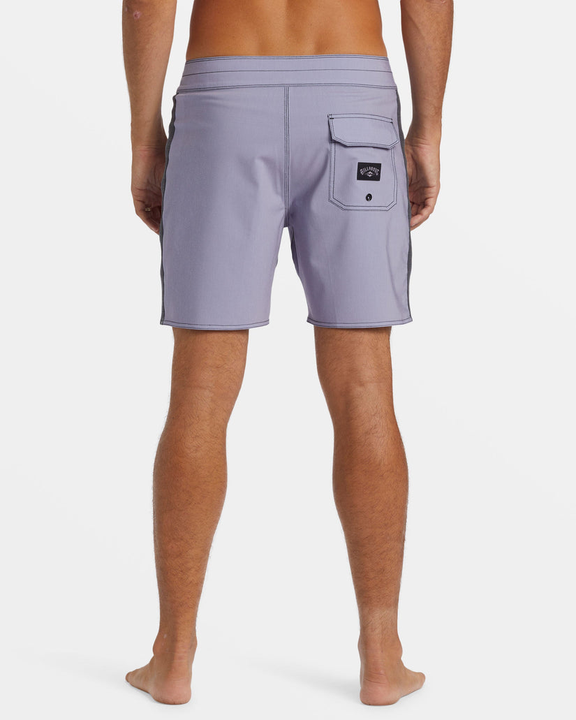 Kirra Pro Performance 17" Boardshorts - Purple Ash