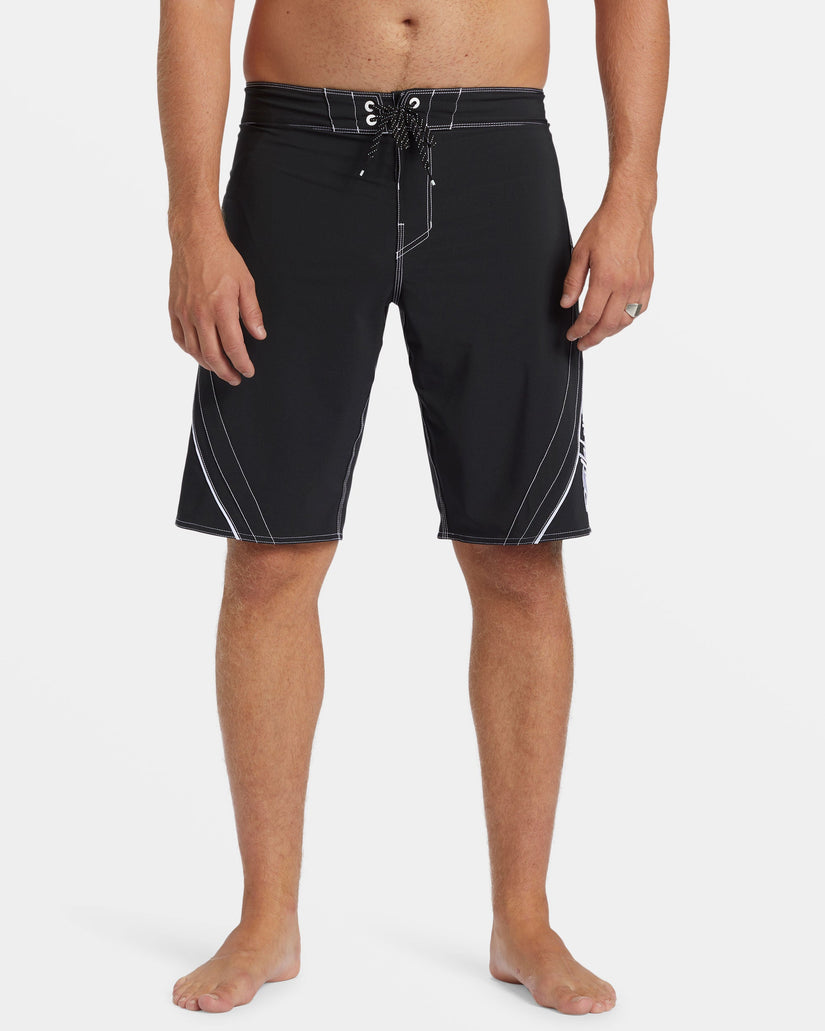 Fluid 2K Pro Performance 21" Boardshorts - Black