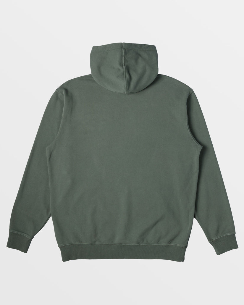 Wave Washed Hoodie - Fern