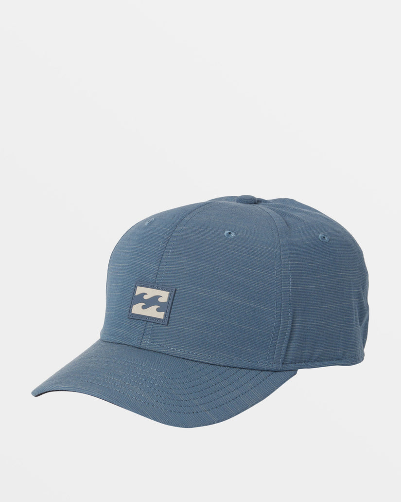 Crossfire Stretch Fit Hat - Slate Blue