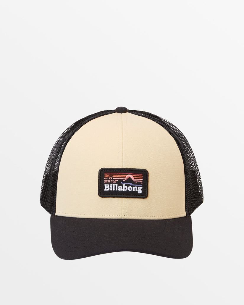 A/Div Trucker Hat - Black/Tan