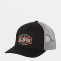 Walled Trucker Hat - Black