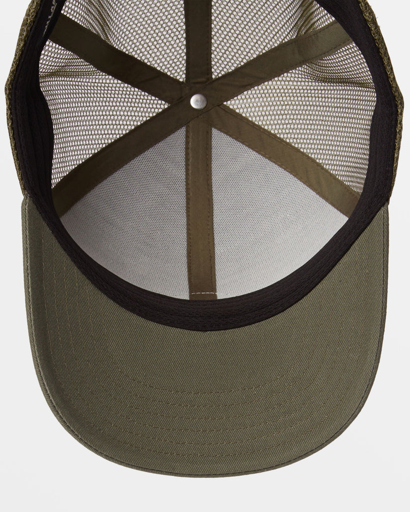 Walled Trucker Hat - Military