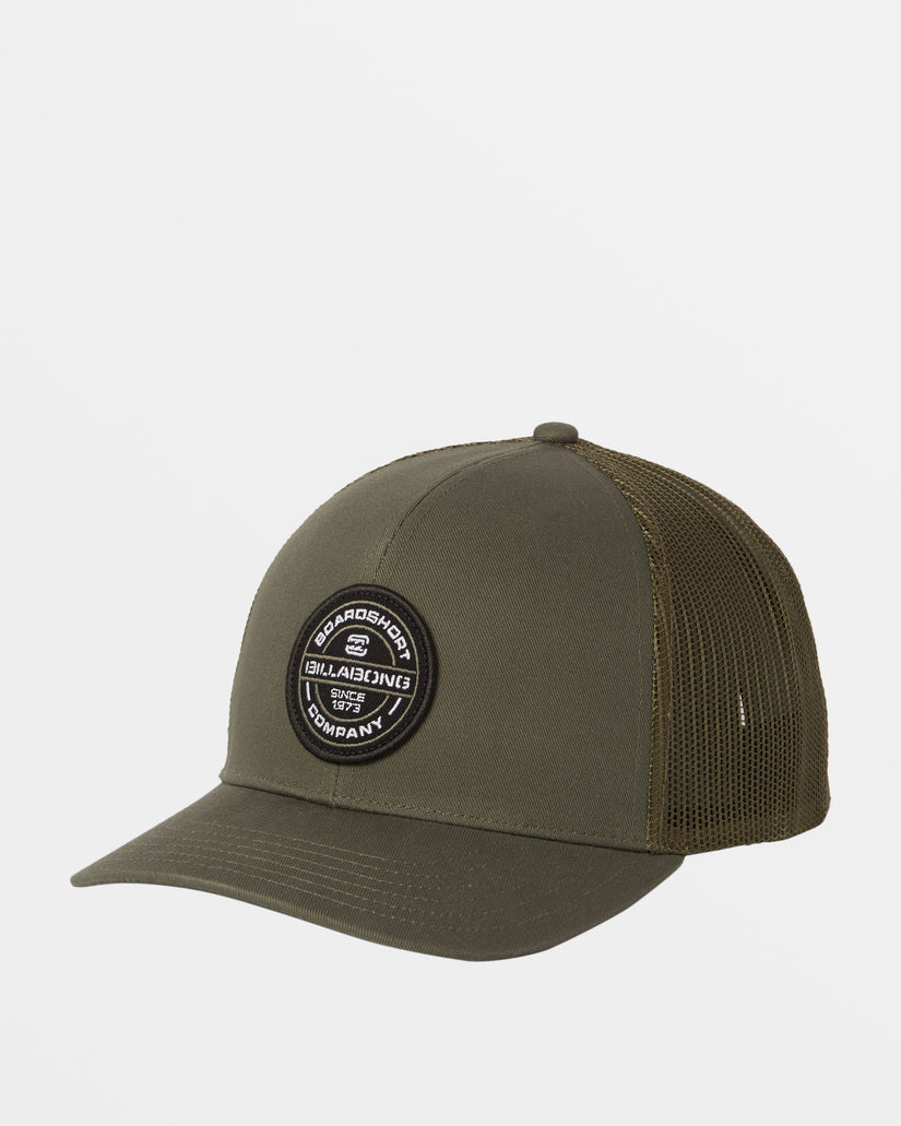 Walled Trucker Hat - Military