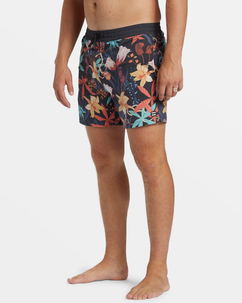 Good Times Layback 16" Volley Shorts - Asphalt