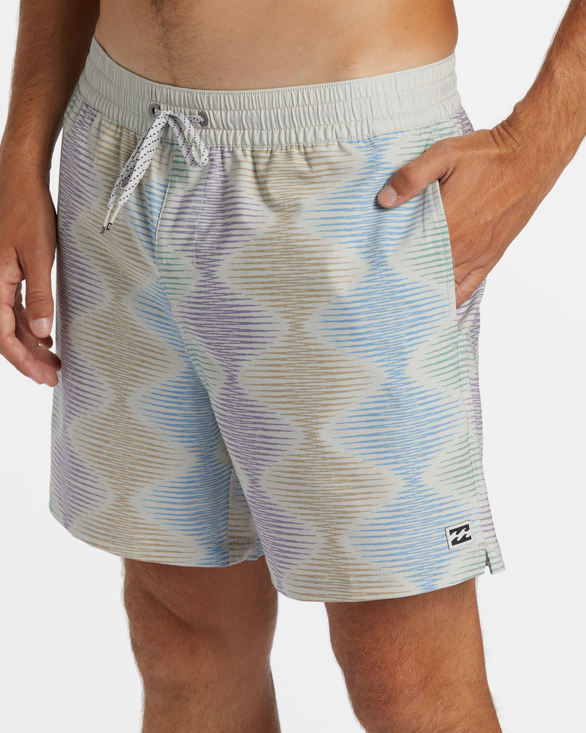 Good Times Layback 16" Volley Shorts - Fog