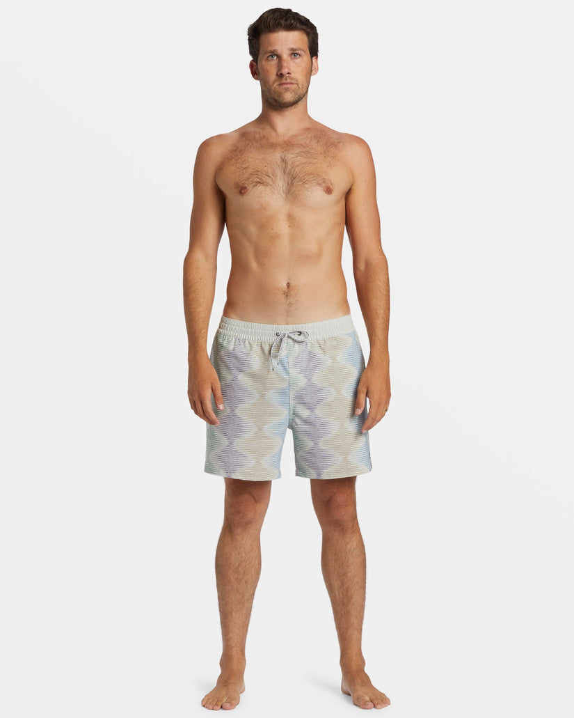 Good Times Layback 16" Volley Shorts - Fog