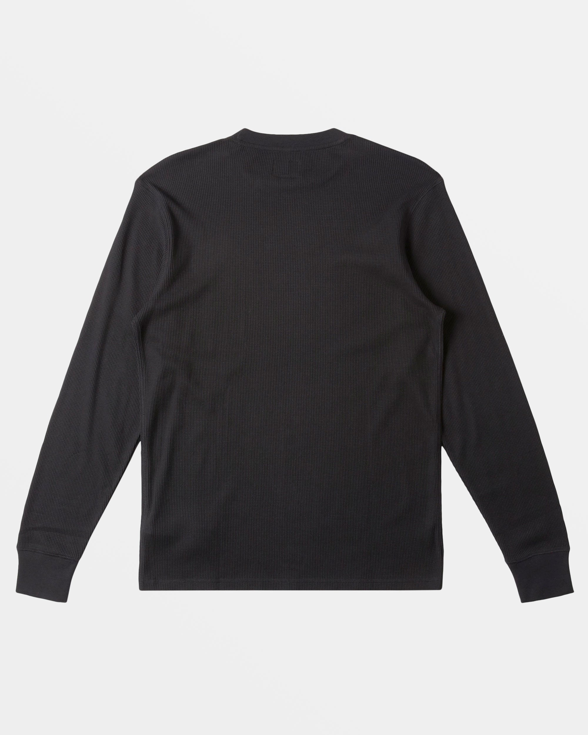 Essential Long Sleeve Thermal Top Black Black M