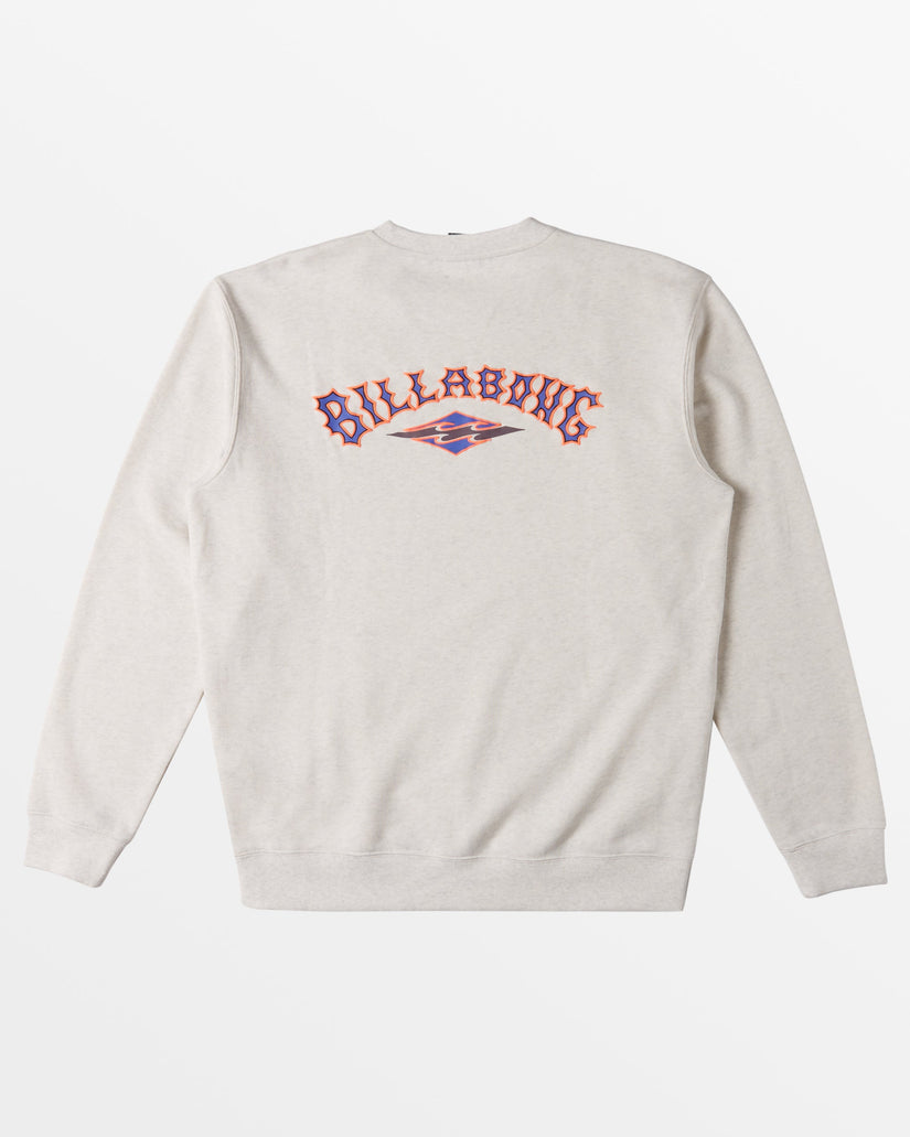 Short Sands Crew Neck Sweatshirt - Oatmeal Heather