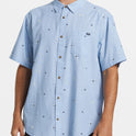 Sundays Mini Short Sleeve Shirt - Smoke Blue