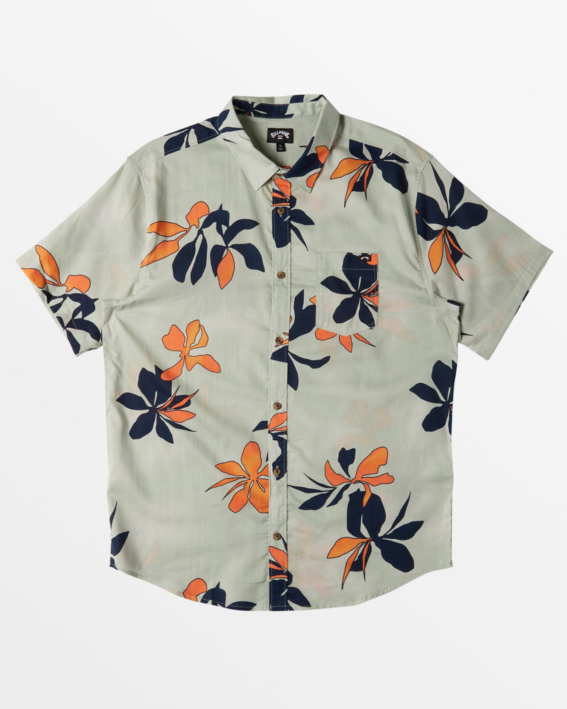 Sundays Short Sleeve Shirt - Seafoam