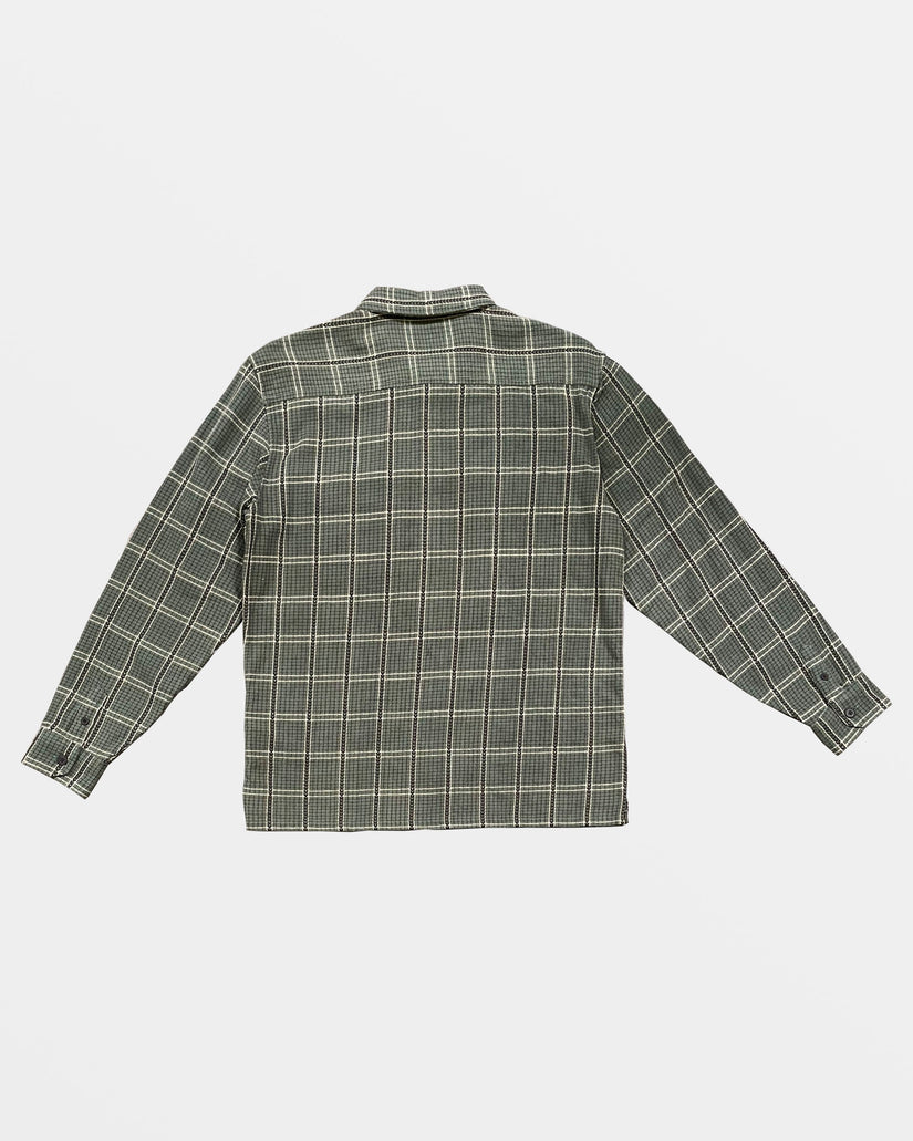 Offshore Jacquard Flannel Long Sleeve Shirt - Fern