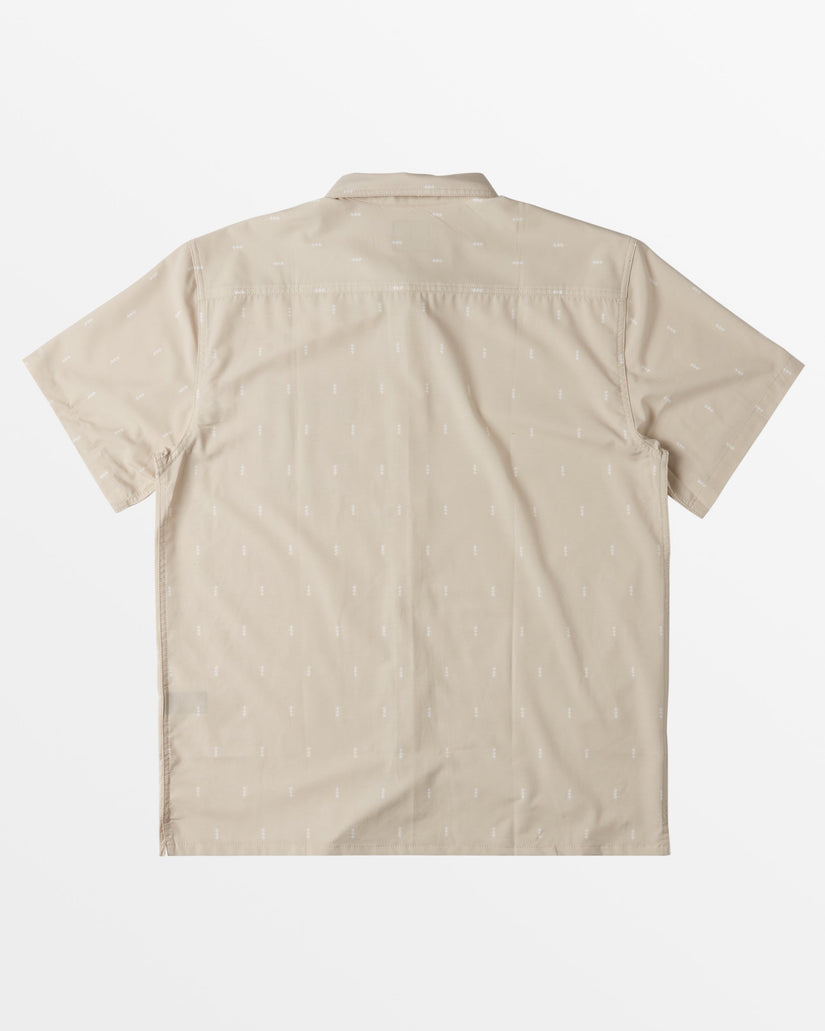 Surftrek Trail Short Sleeve Woven Shirt - Cream