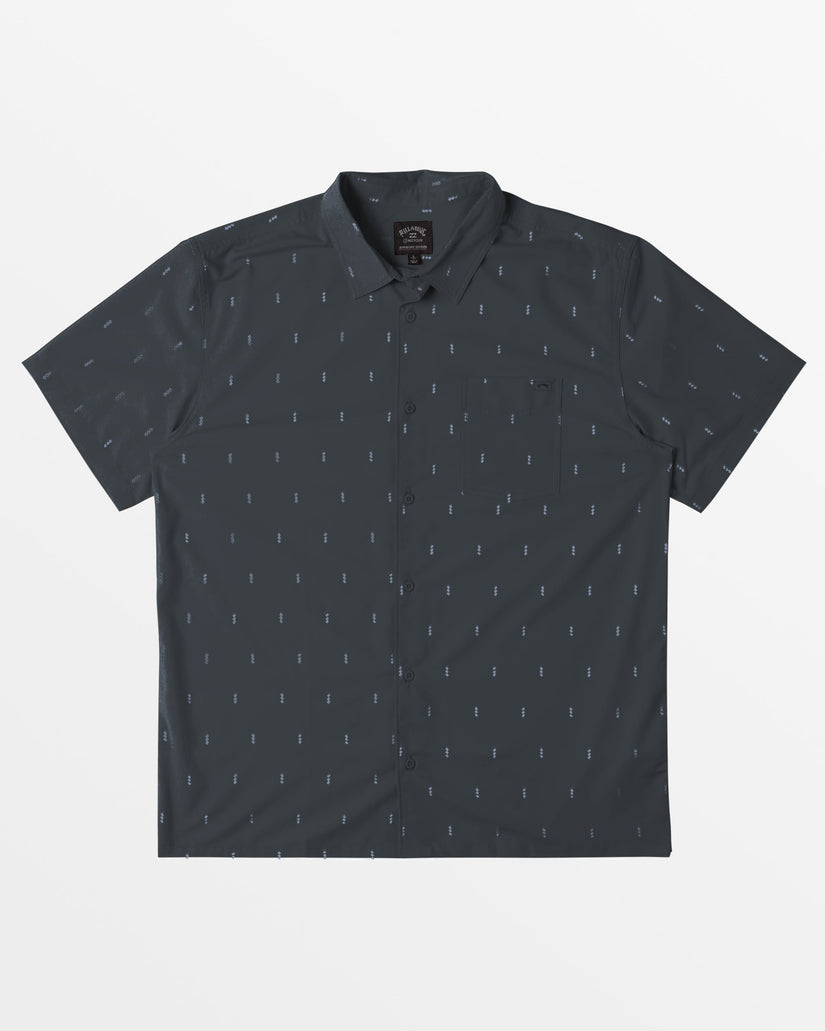 Surftrek Trail Short Sleeve Woven Shirt - Navy