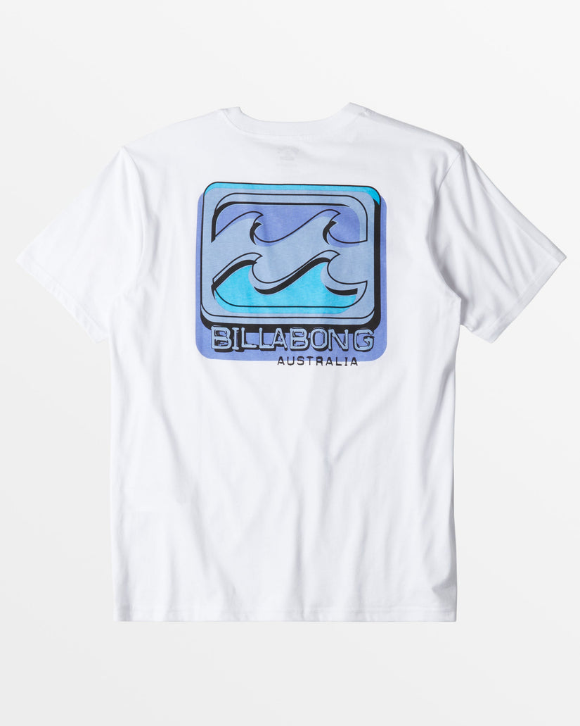 Crayon Wave T-Shirt - White