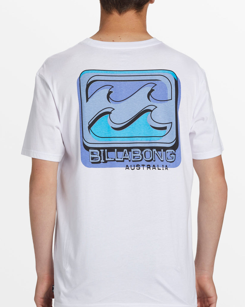 Crayon Wave T-Shirt - White