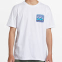 Crayon Wave T-Shirt - White