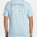 Crayon Wave T-Shirt - Coastal