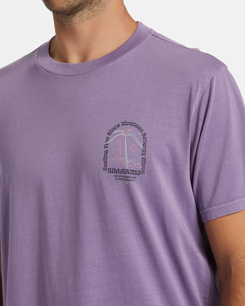 Vacay T-Shirt - Dusty Grape