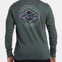 Rotor Diamond Long Sleeve T-shirt - Slate Green