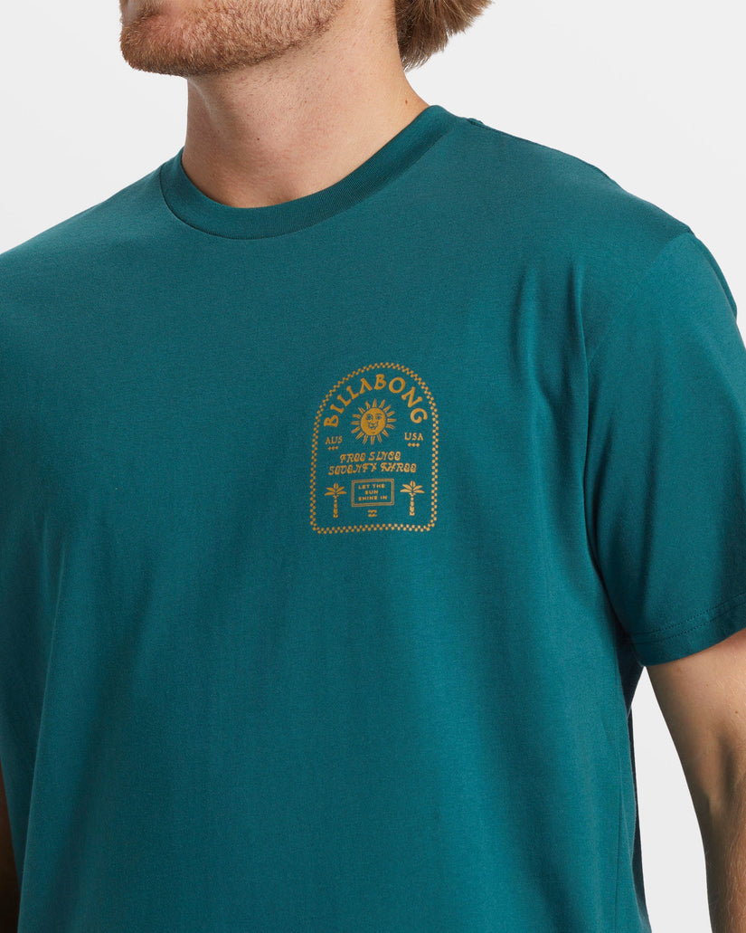 Portal T-Shirt - Real Teal