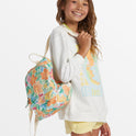Girl's Mini Mama Backpack - Green Tropics