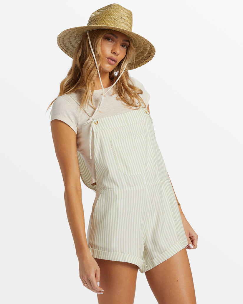 Wild Pursuit Romper - Light Avocado